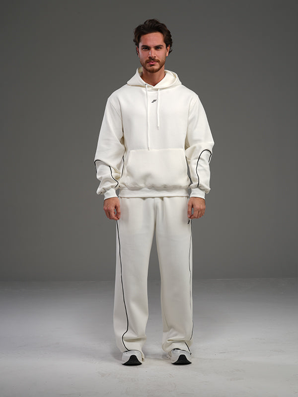 Set Hoodie with Wide Leg Pant
