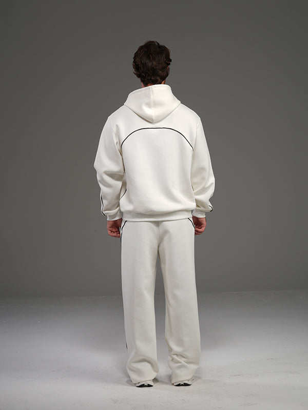 Set Hoodie with Wide Leg Pant