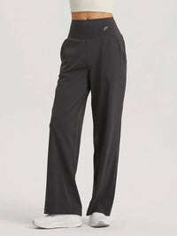 High Waisted wide leg Legging with pocket