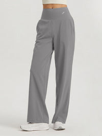 High Waisted wide leg Legging with pocket