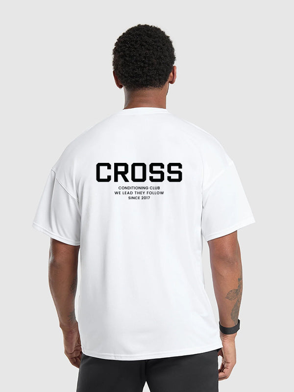Cross Graphic Tee Cotton T-shirt