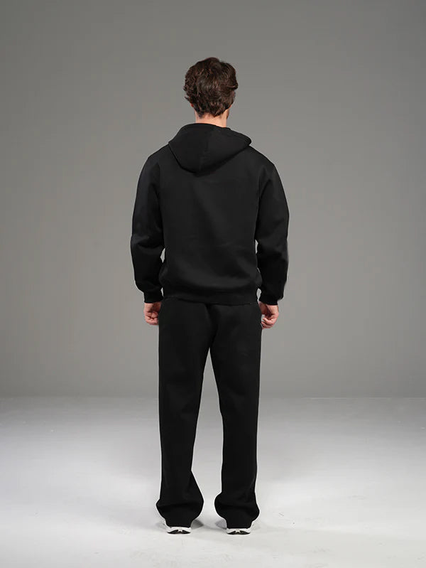 Set Hoodie with Wide Leg Pant