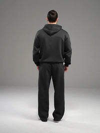 Set Hoodie with Wide Leg Pant