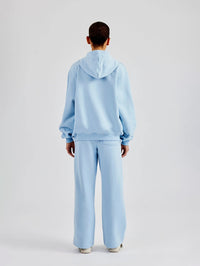 Set wide leg pant with jacket