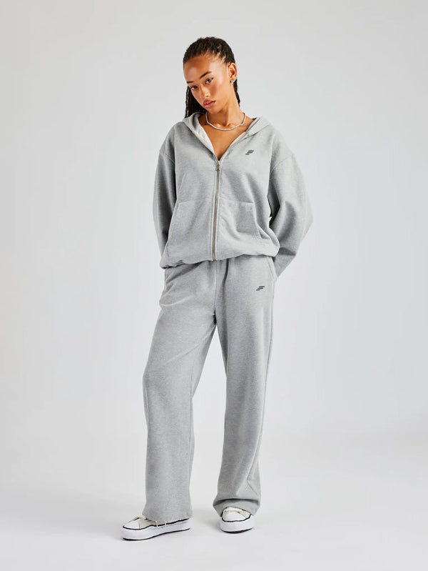 Set wide leg pant with jacket