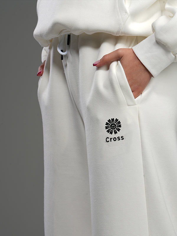 Set Hoodie with Wide Leg Pant