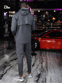 Polyester set pant and jacket