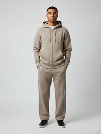 set full zip hoodie with straight pant