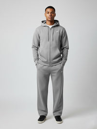 set full zip hoodie with straight pant