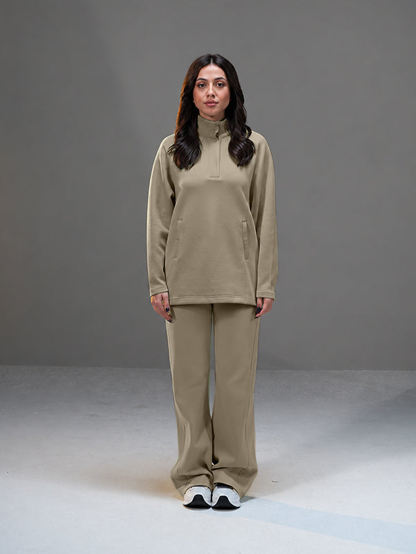 Set Wide Leg Pant and Sweatshirt