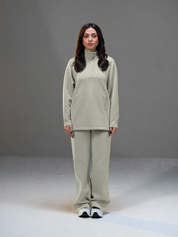 Set Wide Leg Pant and Sweatshirt