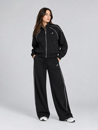 Set Jacket with wide leg pant