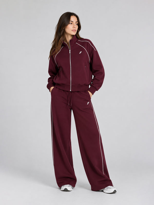 Set Jacket with wide leg pant