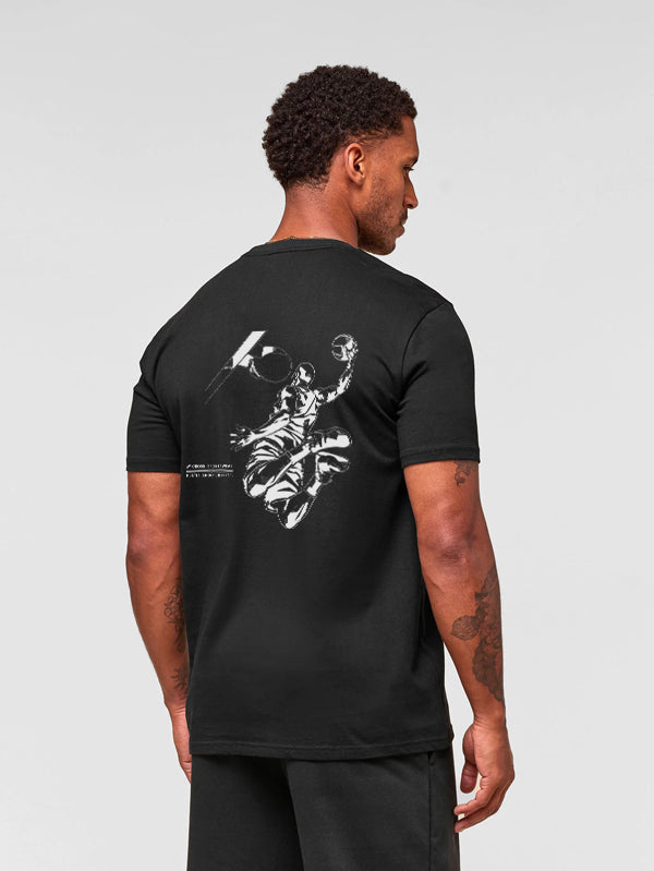 Basketball Graphic Tee Cotton T-shirt