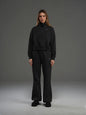 Set Cropped Sweatshirt With Wide Leg Pant