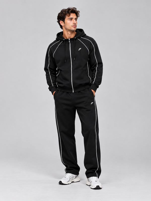 Apex Tracksuit Jacket with Wide Leg Pant