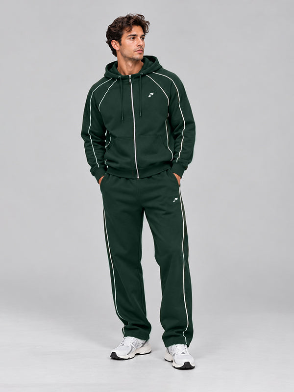 Apex Tracksuit Jacket with Wide Leg Pant