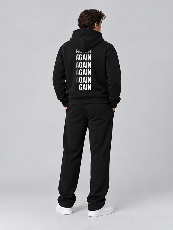 Again Set Hoodie with Straight leg Pant