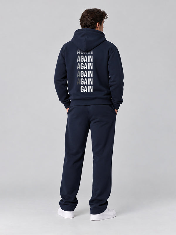 Again Set Hoodie with Straight leg Pant