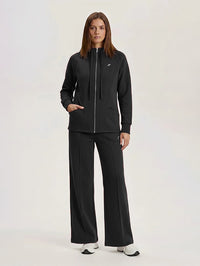 Set Jacket With straight Leg Pant