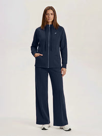 Set Jacket With straight Leg Pant