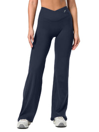 Crossover High-Rise Flared Pant