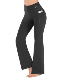 Super-High-Rise Flared Pant with pockets