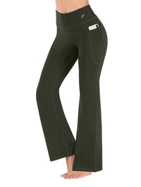 Super-High-Rise Flared Pant with pockets