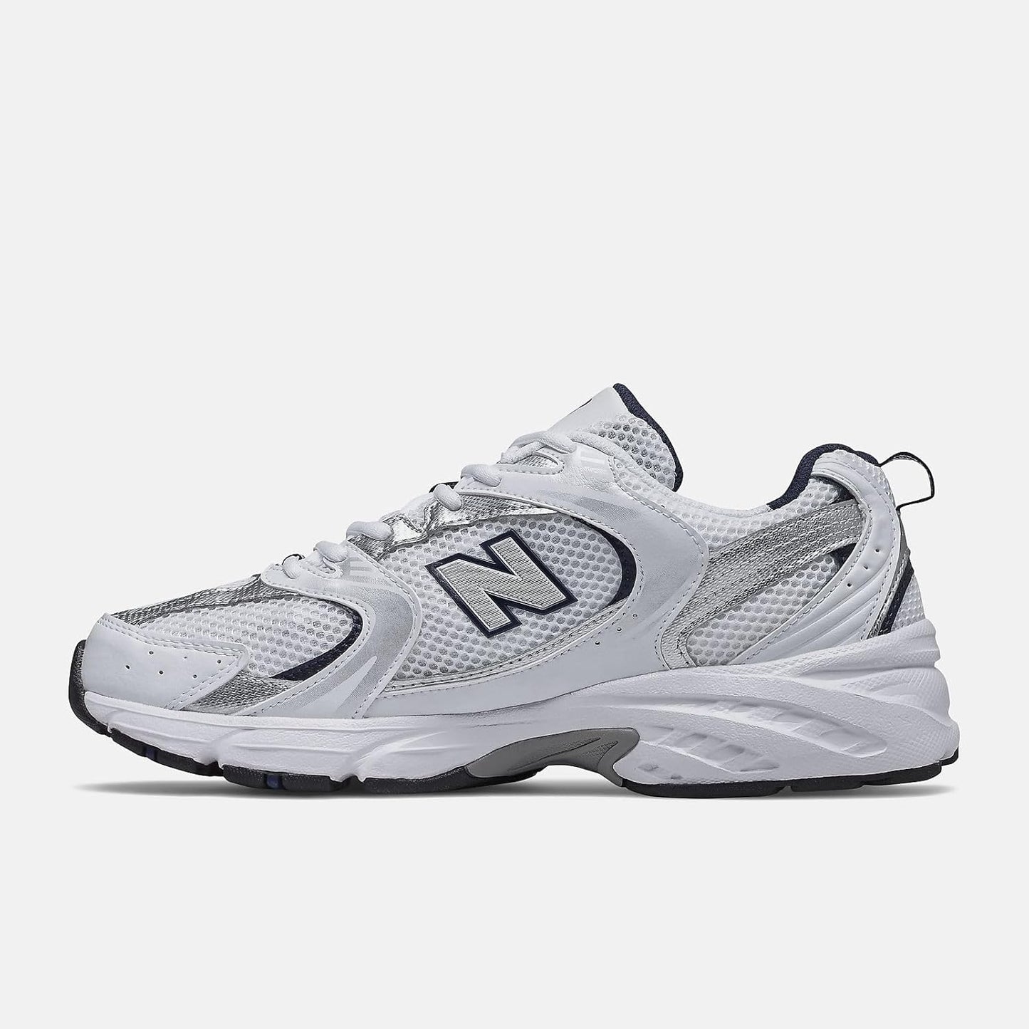 New balance 530 metallic silver