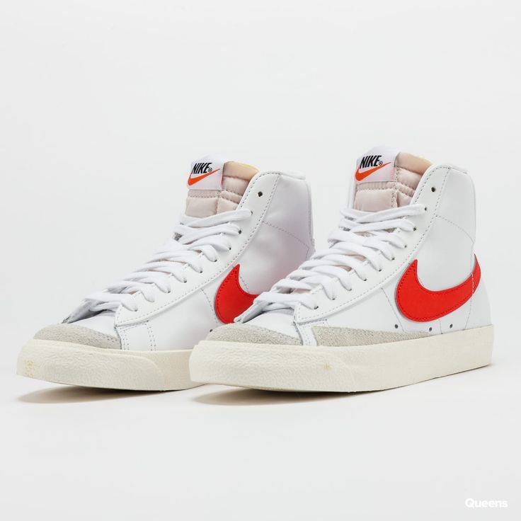 BLAZER HIGH WHITE RED