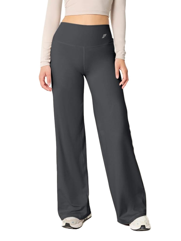 High Waisted wid leg Legging with pocket