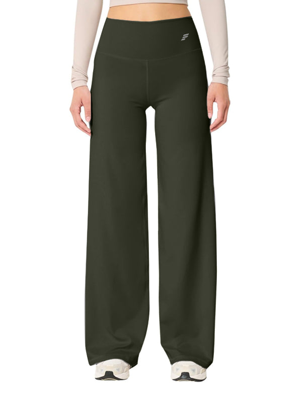 High Waisted wid leg Legging with pocket