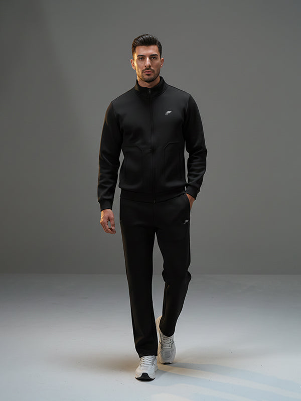 Set Jacket with Straight Leg Pant