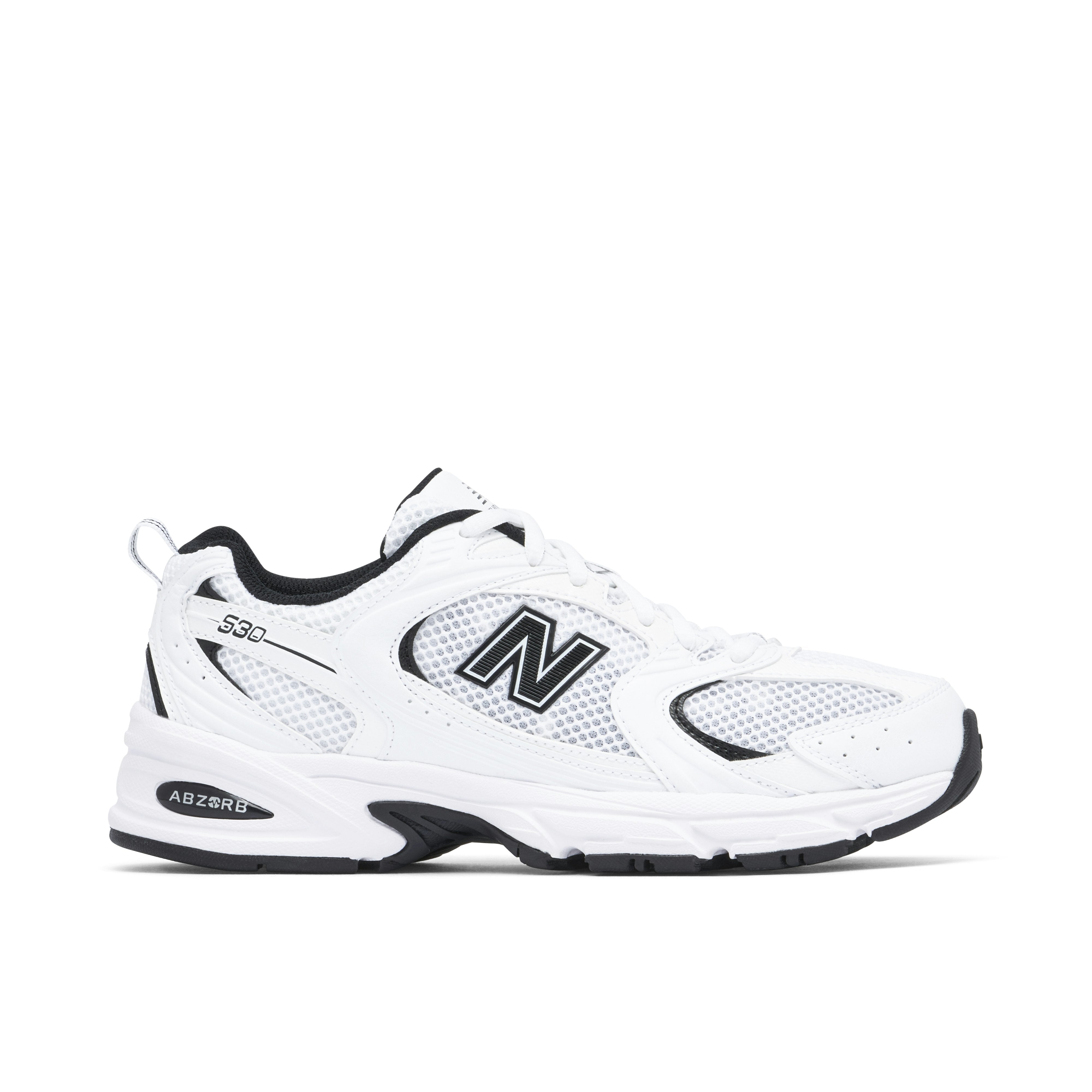 New balance 530 white black