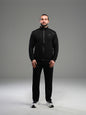 Set jacket with wide leg pant