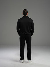 Set jacket with wide leg pant