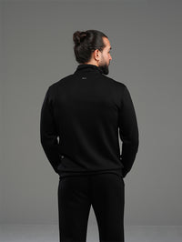 Set jacket with wide leg pant