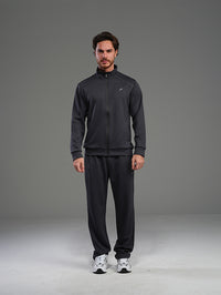 Set jacket with wide leg pant