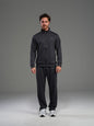 Set jacket with wide leg pant