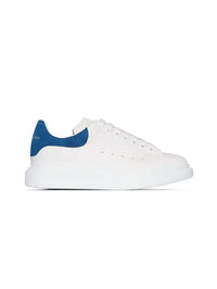ALEXANDER MCQUEEN VELVET WHITE BLUE
