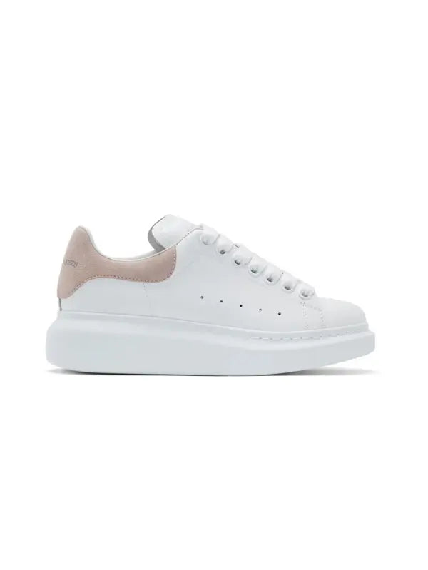 ALEXANDER MCQUEEN VELVET WHITE PINK