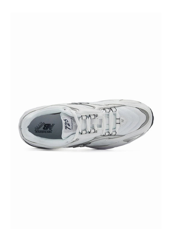 Authentic New balance 725 metalic silver white