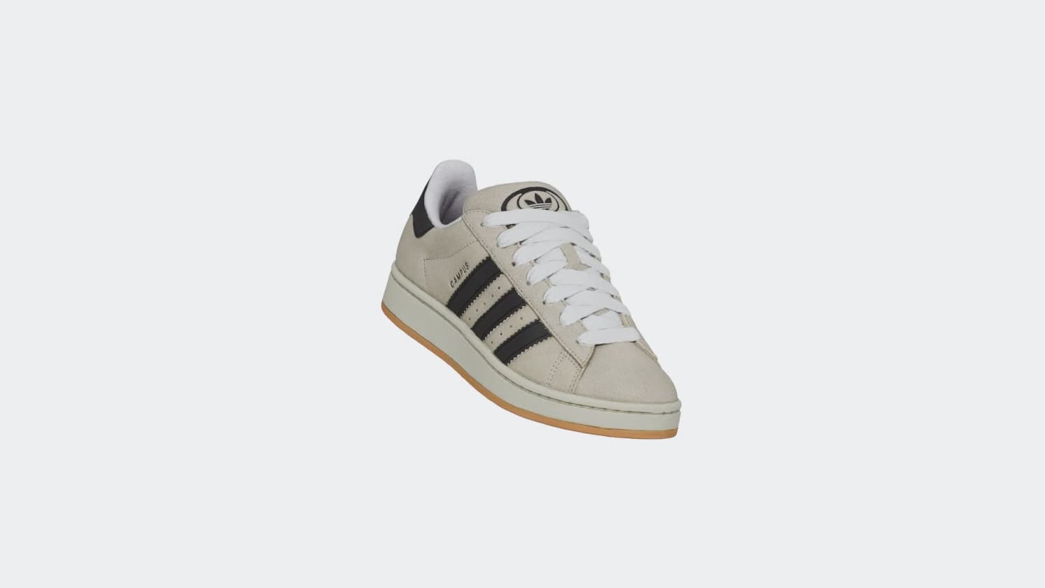 Kids-Adidas Campus 'Beige/White'