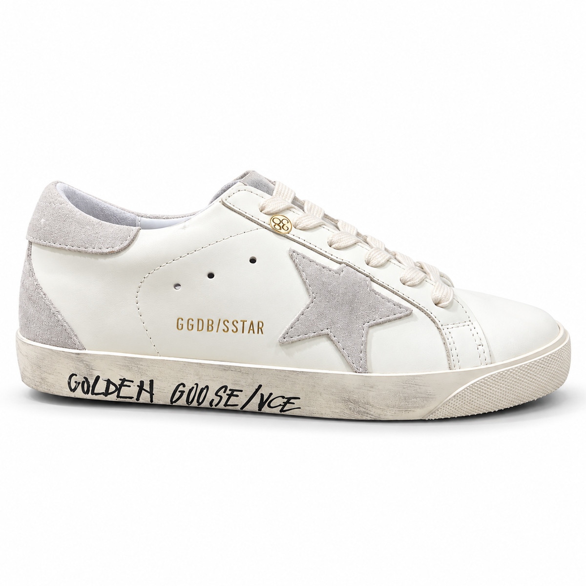 Golden goose white grey