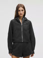 Cropped Full-Zip Hoodie