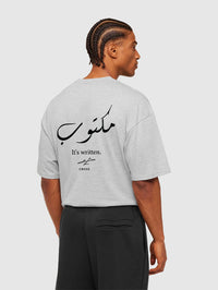 It's Written Graphic Oversized Cotton T-shirt