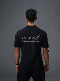 New Beginning Graphic Cotton T-shirt