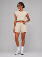 Set Oversized Crop Top With Short