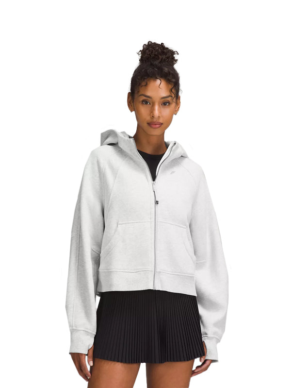 Cropped Full-Zip Hoodie