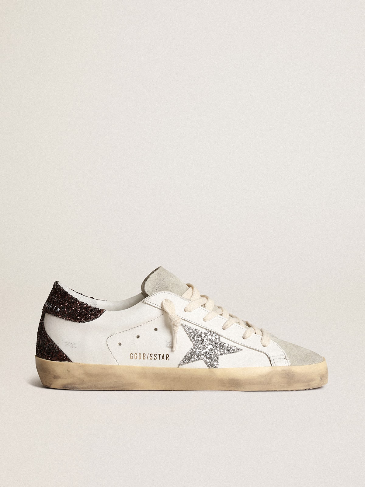 golden goose glitter silver